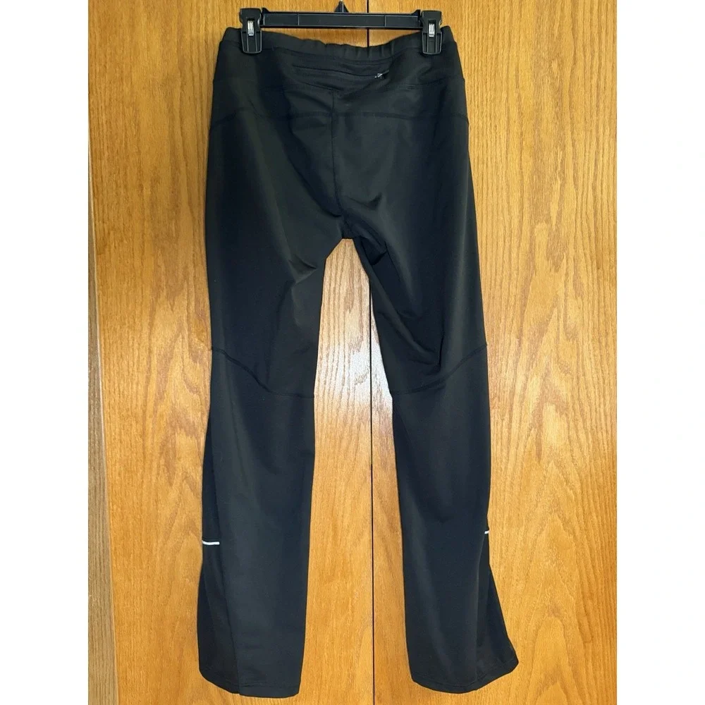 Athleta Runabout Yoga Athletic Stretch Pants Black Womens S Small Waist Pocket - Picture 4 of 9